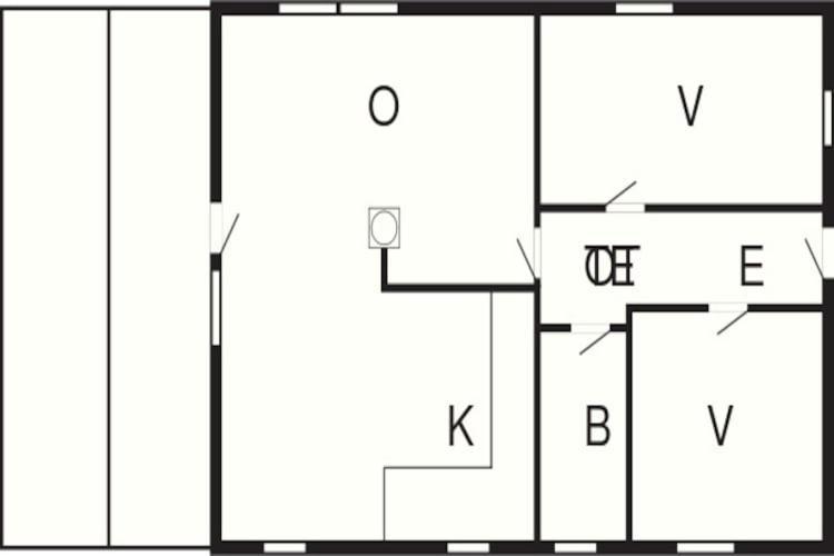 5 Person Holiday Home In R M Kongsmark Exterior foto